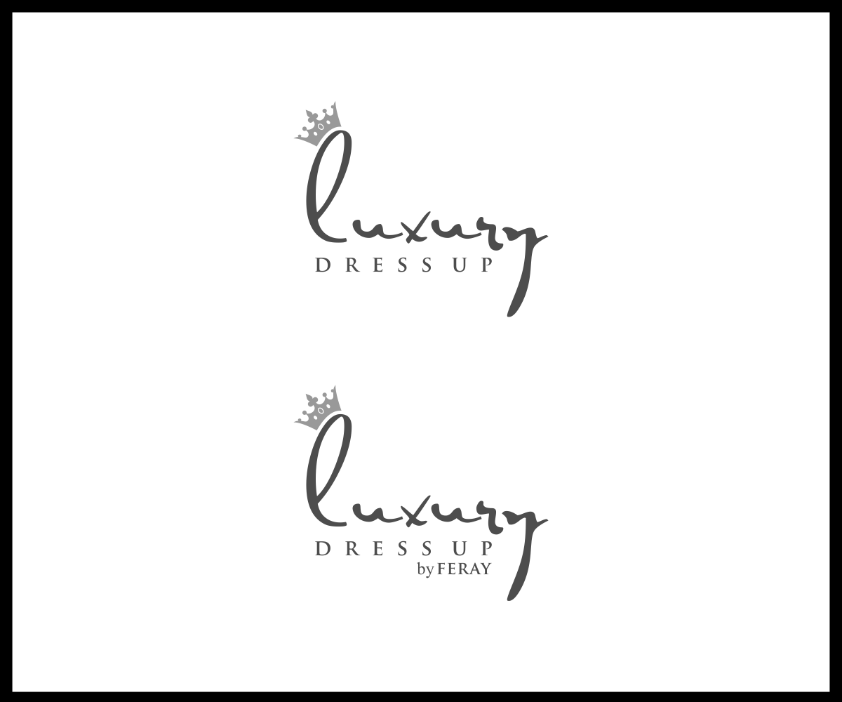 Logo Design by Si'baCk for luxurydressup | Design #4733106