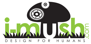 i-mush.com / design for humans | Logo Design by ZinTech