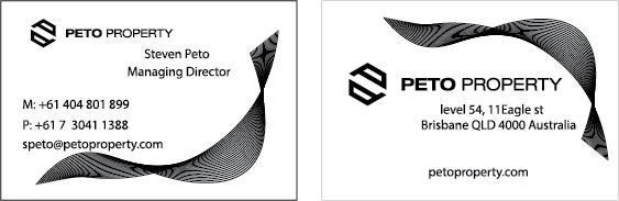 Stationery Design by designerk for Peto Group | Design #4832900