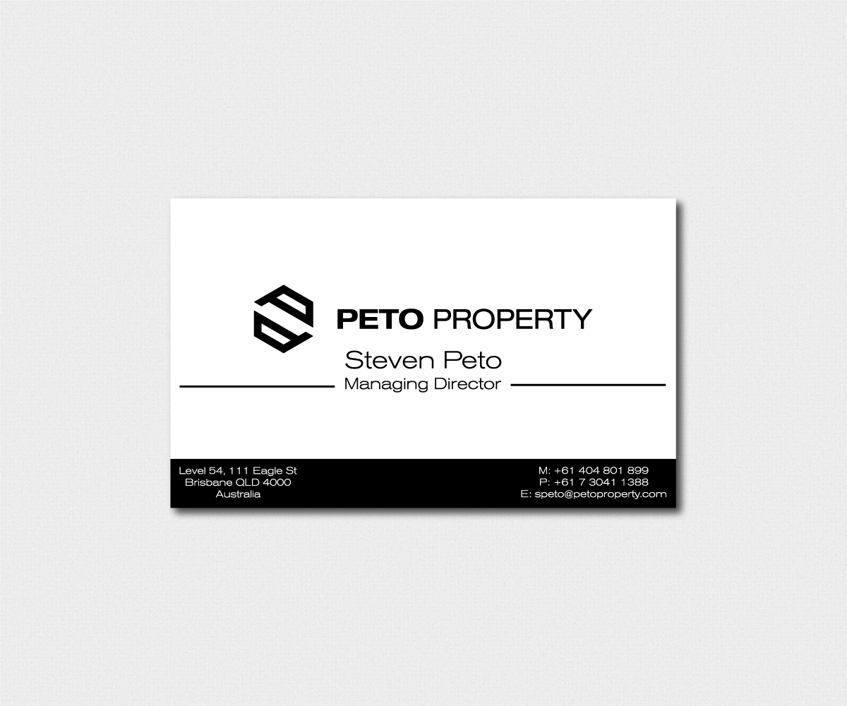 Stationery Design by JR design for Peto Group | Design #4833262