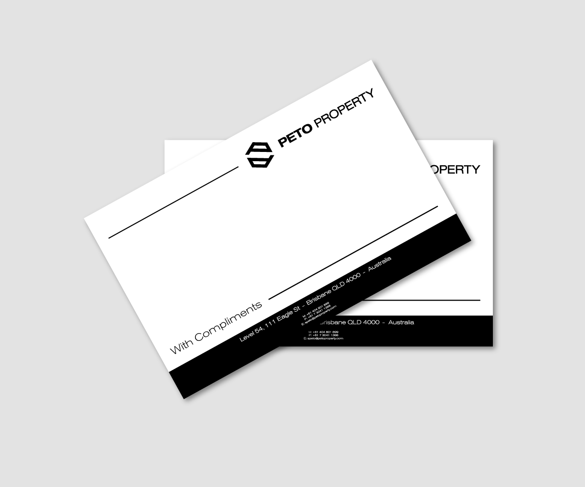 Stationery Design by JR design for Peto Group | Design #4833266