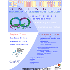 Graphic Design by bluewindwork for The Ontario Association of Veterinary Technicians | Design: #1379869