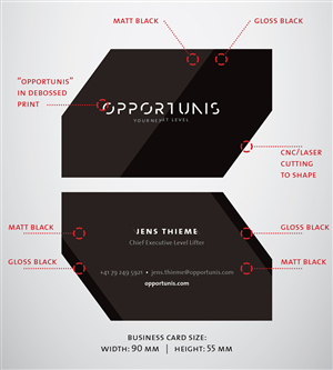 Business Card Design by NPaceStudio for this project | Design: #4700495