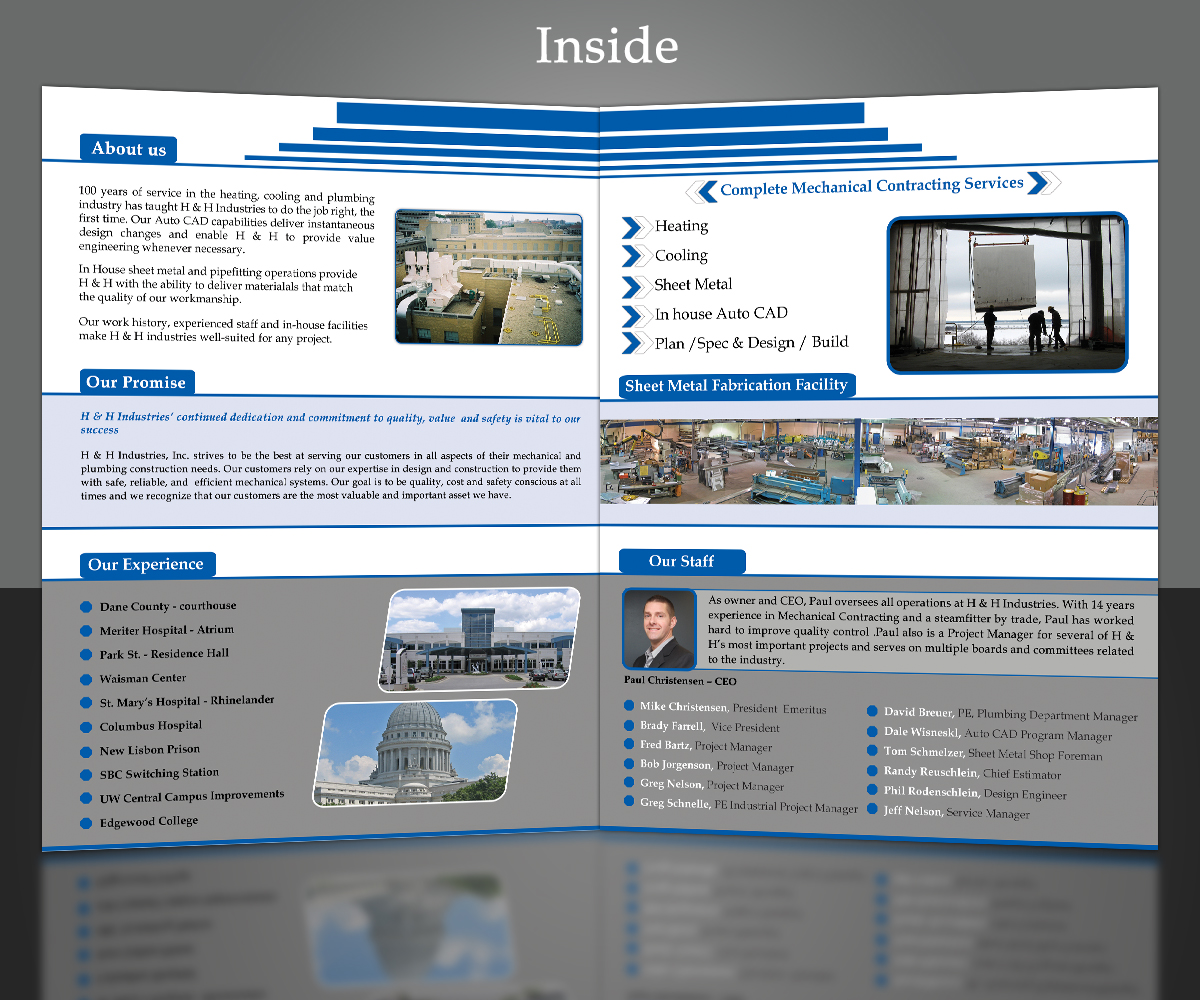 Diseño de Brochure por CG PRITAM para este proyecto | Diseño #4745664