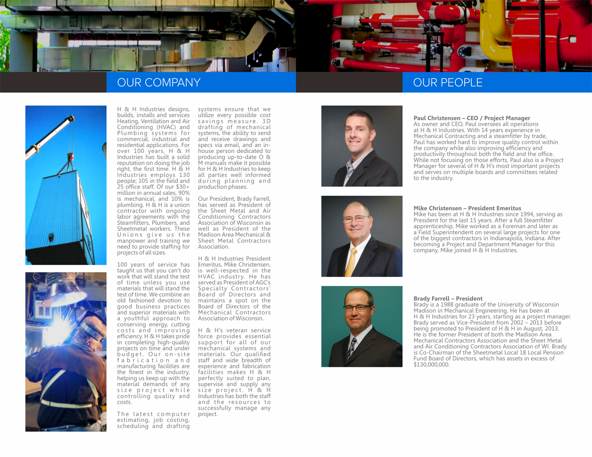 Brochure Design by barinix for this project | Design #4689642