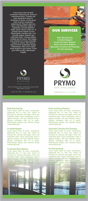 Brochure Design by barinix for this project | Design: #1344458