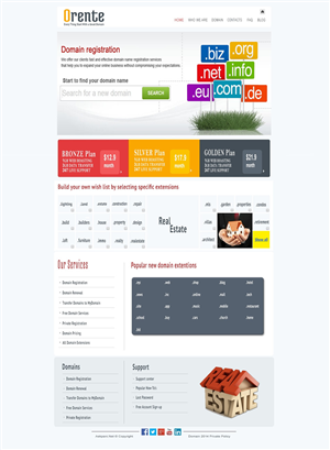 Wordpress Design by Shoaib Abbasi for ore net marketing | Design #3279907