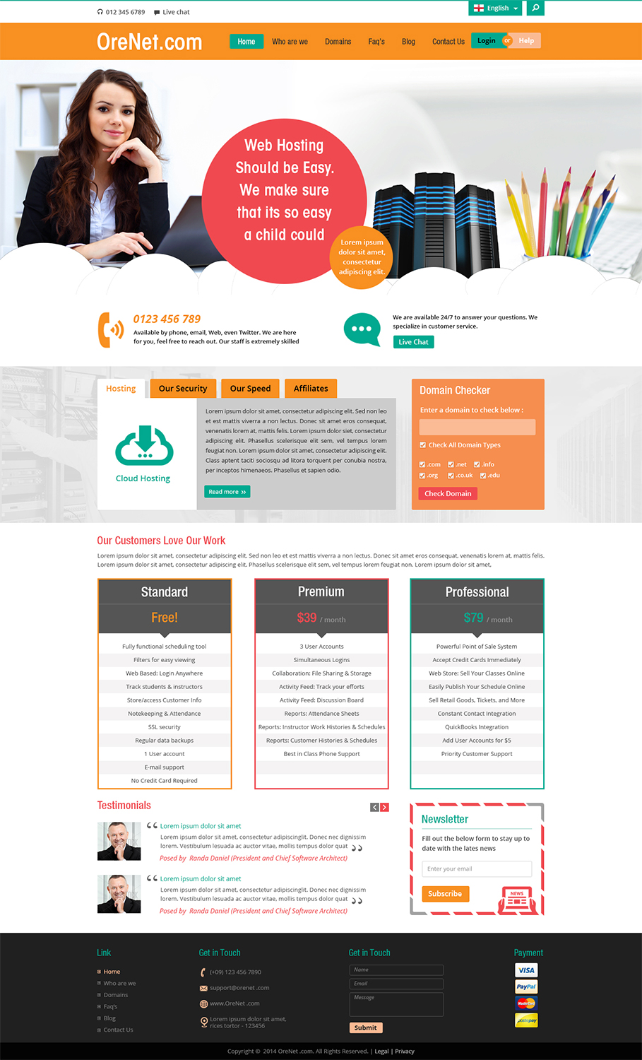 Wordpress Design by Creative Usha for ore net marketing | Design #3272134