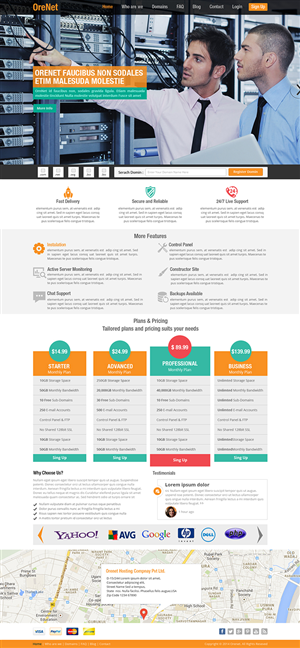 Wordpress Design by Creative Usha for ore net marketing | Design: #3272158