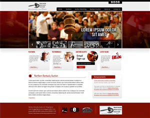 Wordpress Design by sonaldesign for AuctionServices.com, Inc. | Design #4694091
