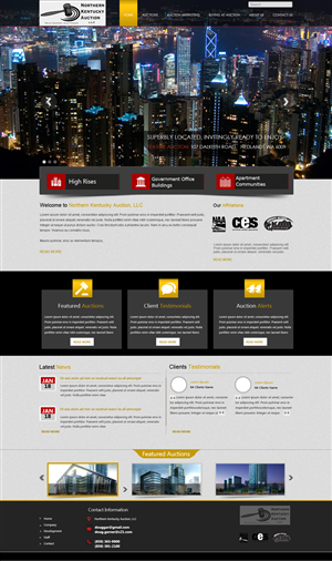 WordPress-Design von saroshdurrani für AuctionServices.com, Inc. | Design: #4712184