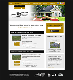 WordPress-Design von Creative X Designs für AuctionServices.com, Inc. | Design: #4753098