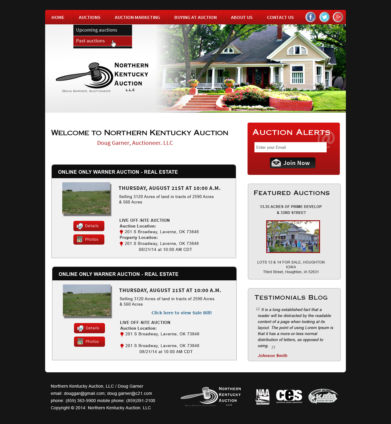 Design Wordpress par Creative X Designs pour AuctionServices.com, Inc. | Design #4753117