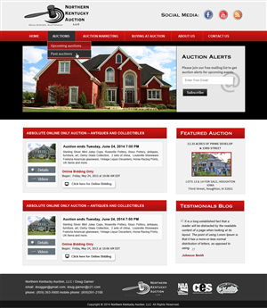 WordPress-Design von Creative X Designs für AuctionServices.com, Inc. | Design: #4753241