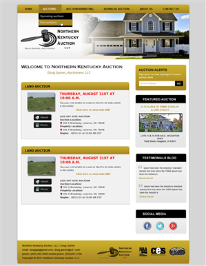 WordPress-Design von Creative X Designs für AuctionServices.com, Inc. | Design: #4753429