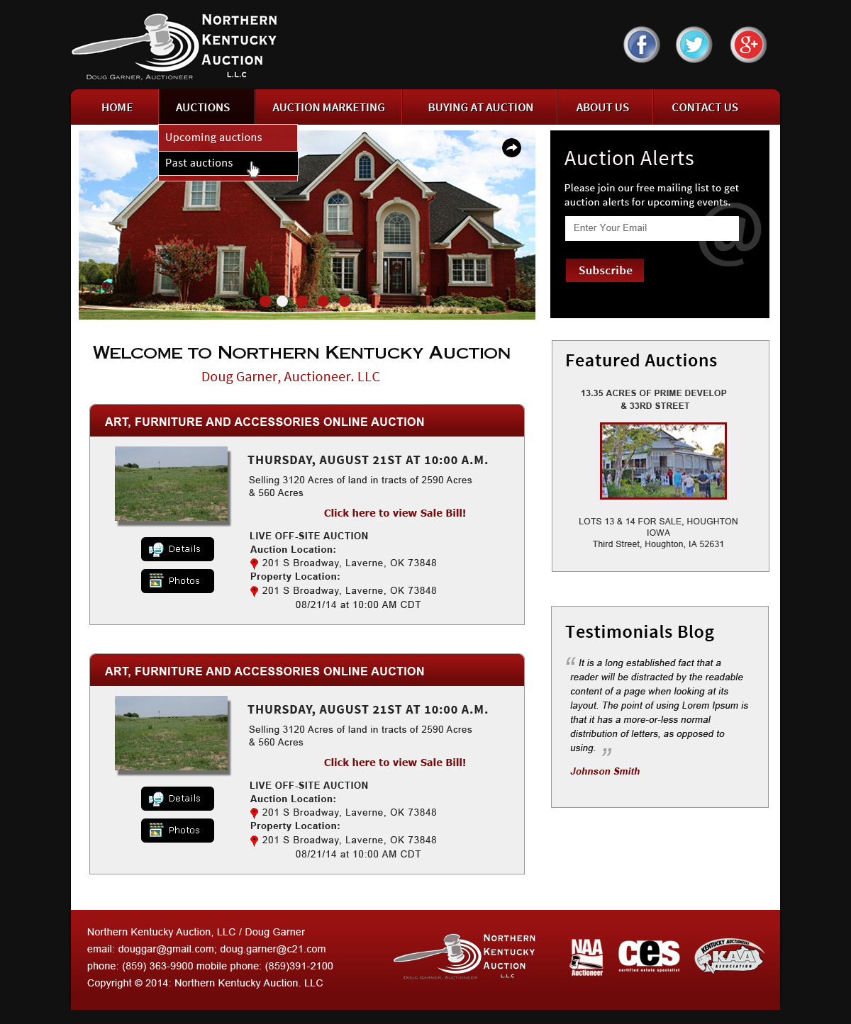 Design Wordpress par Creative X Designs pour AuctionServices.com, Inc. | Design #4756302