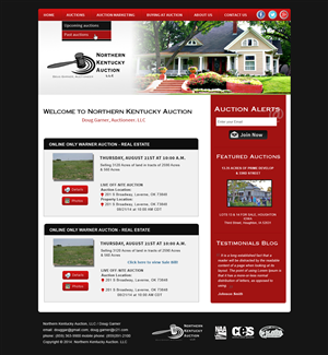 WordPress-Design von Creative X Designs für AuctionServices.com, Inc. | Design: #4756666