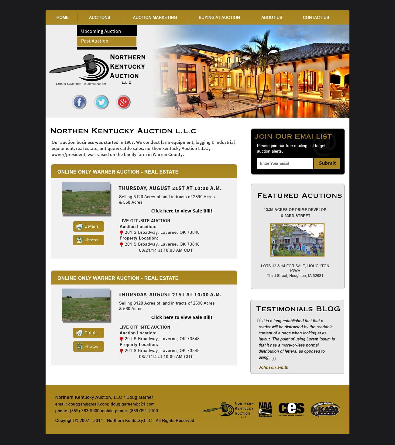 WordPress-Design von Creative X Designs für AuctionServices.com, Inc. | Design #4759142