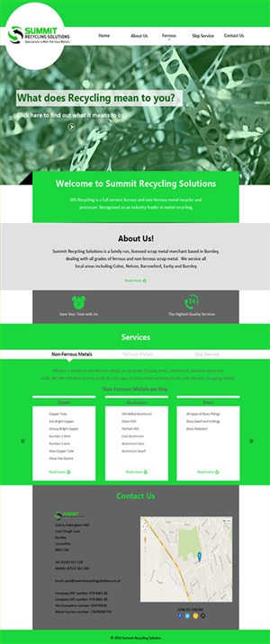 Web Design by Karthik_Designer for this project | Design: #4757914