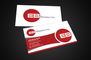 Business Card Design for Wireless Company | Diseño de Tarjeta de Presentación por Stylez Designz