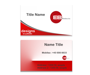 Business Card Design by CruelKeSh