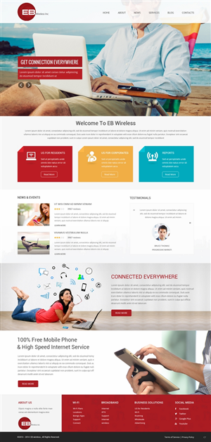 Web Design by pb for this project | Design: #5054597