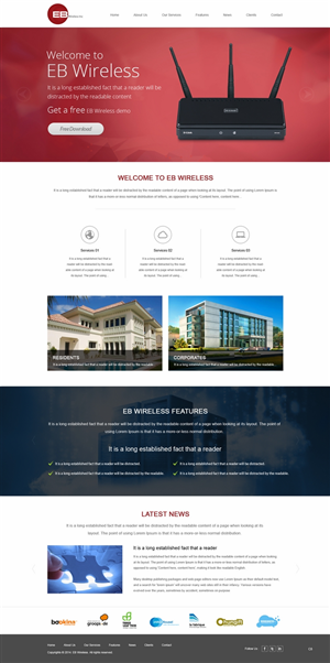 Web Design by pb for this project | Design: #5061802