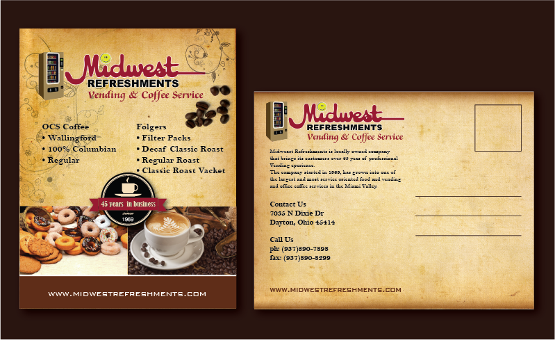 Postcard Design by alex989 for this project | Design #4699851