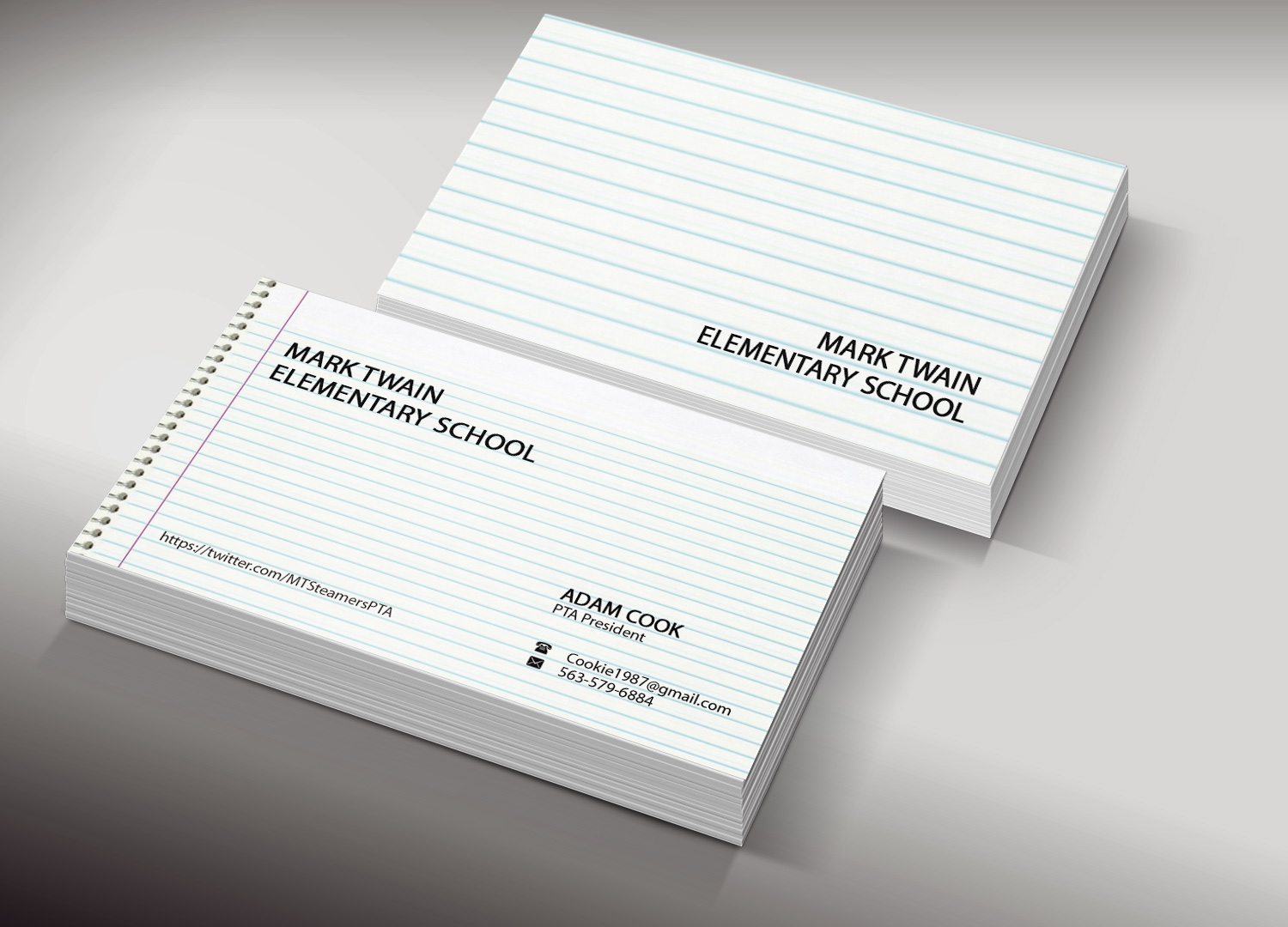 pta business cards
