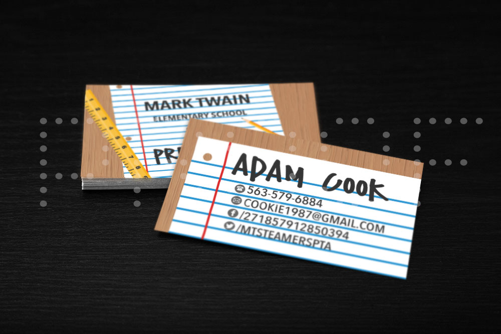 pta business cards