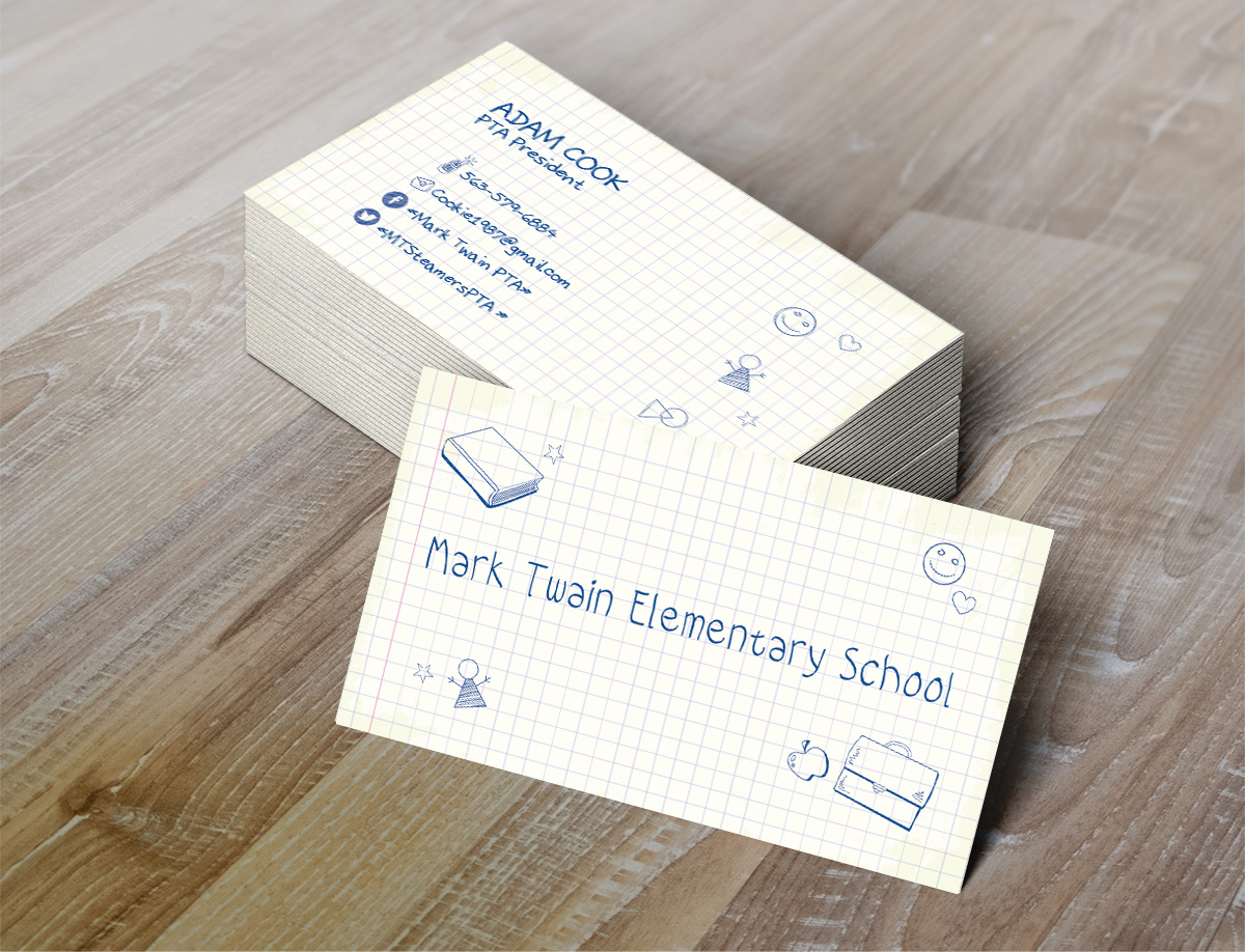 pta business cards