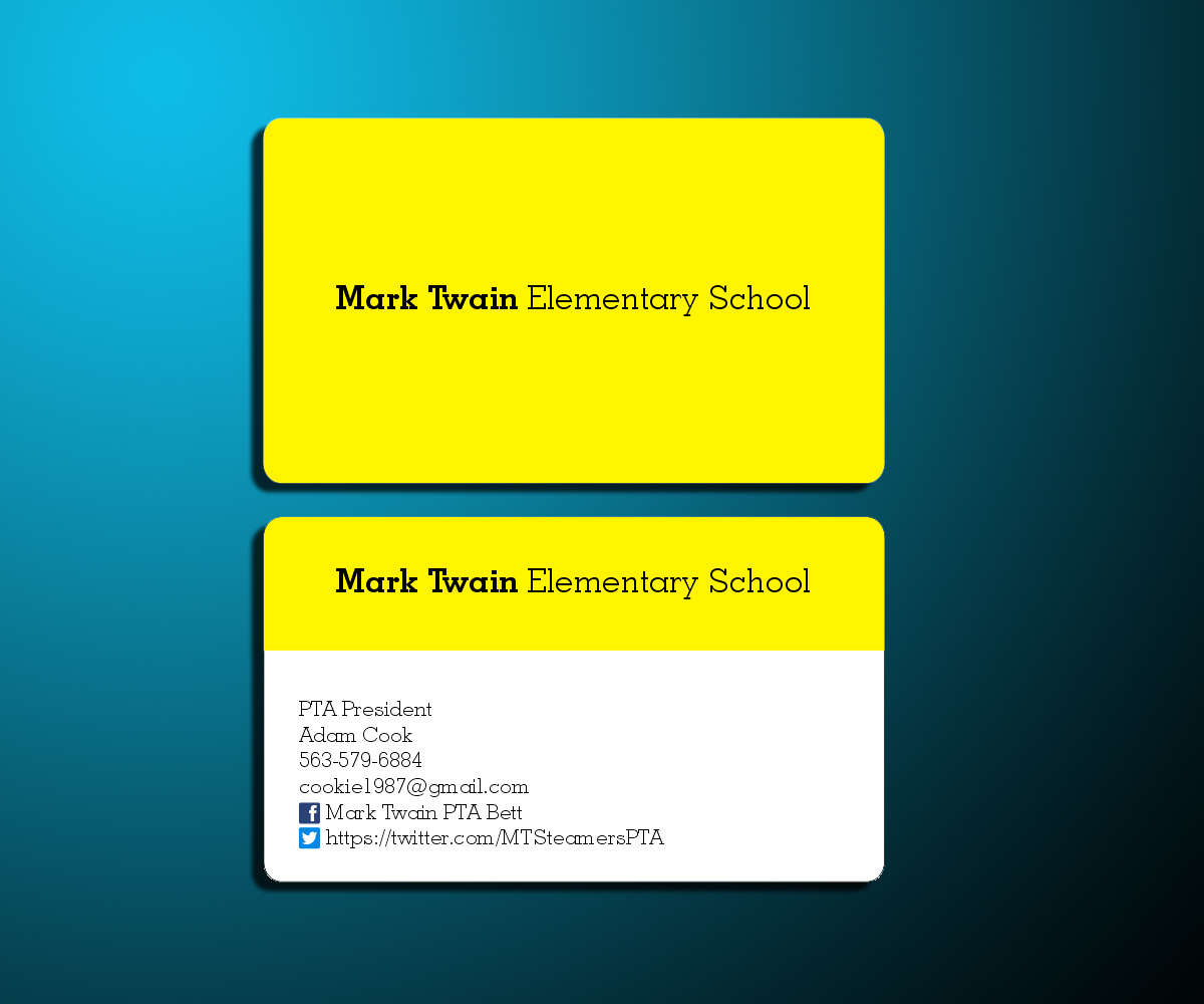 pta business cards