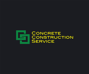 Concrete Construction Service | Logo Design by mandex