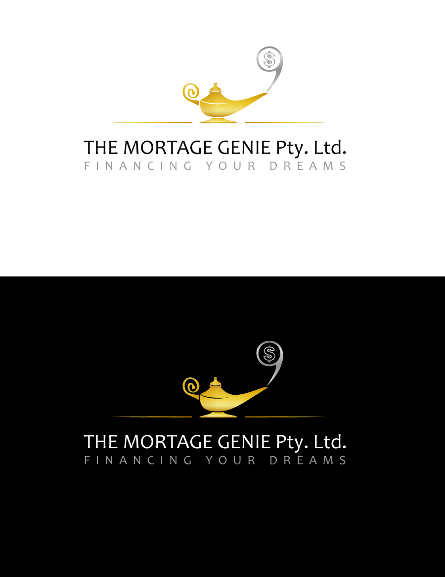 Logo Design by TALIA for The Mortgage Genie Pty Ltd | Design #4725836