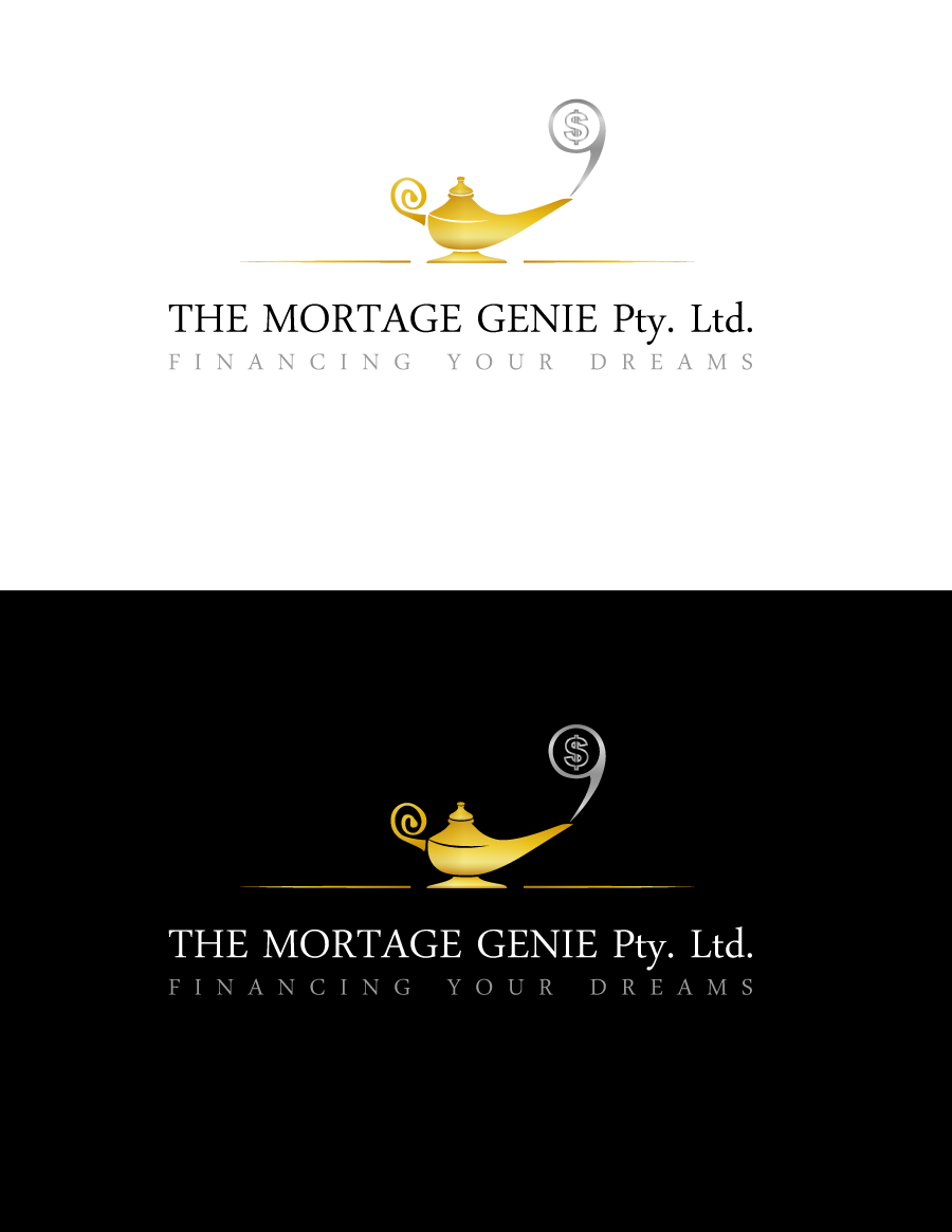 Logo Design by TALIA for The Mortgage Genie Pty Ltd | Design #4725838
