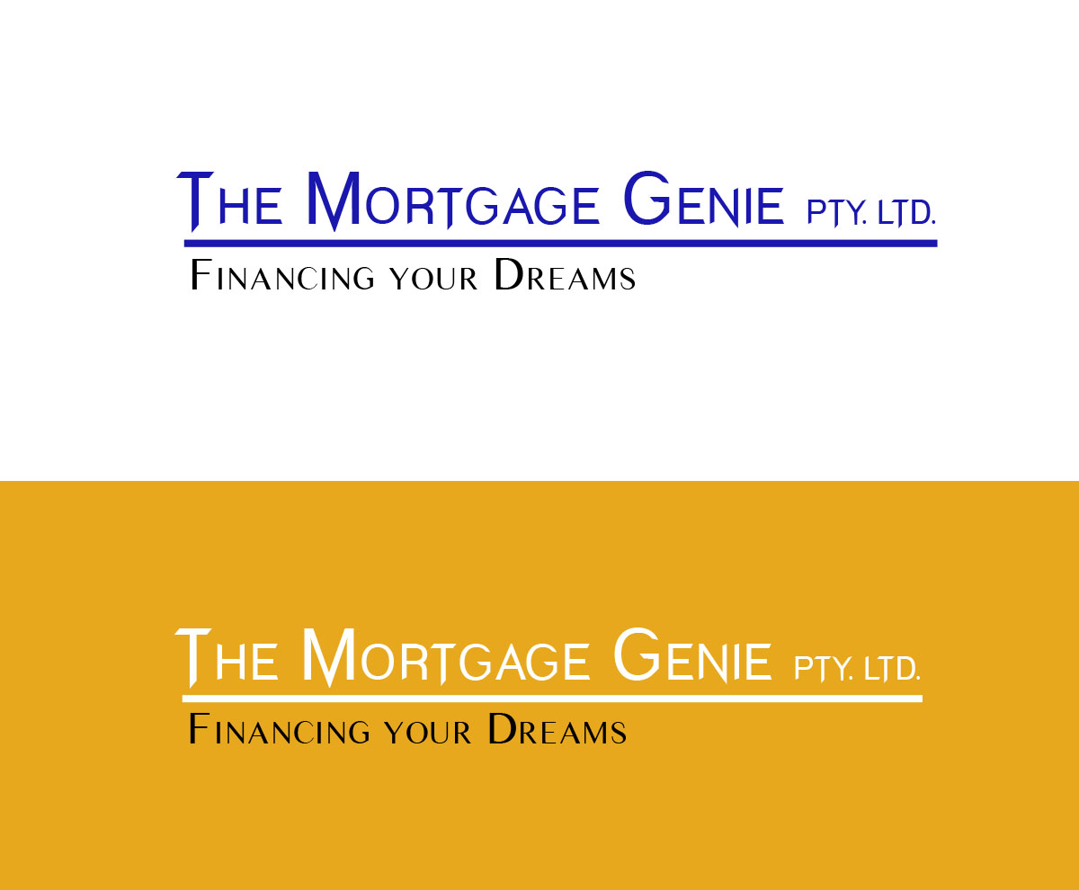 Logo Design by Lab-Artz for The Mortgage Genie Pty Ltd | Design #4722789