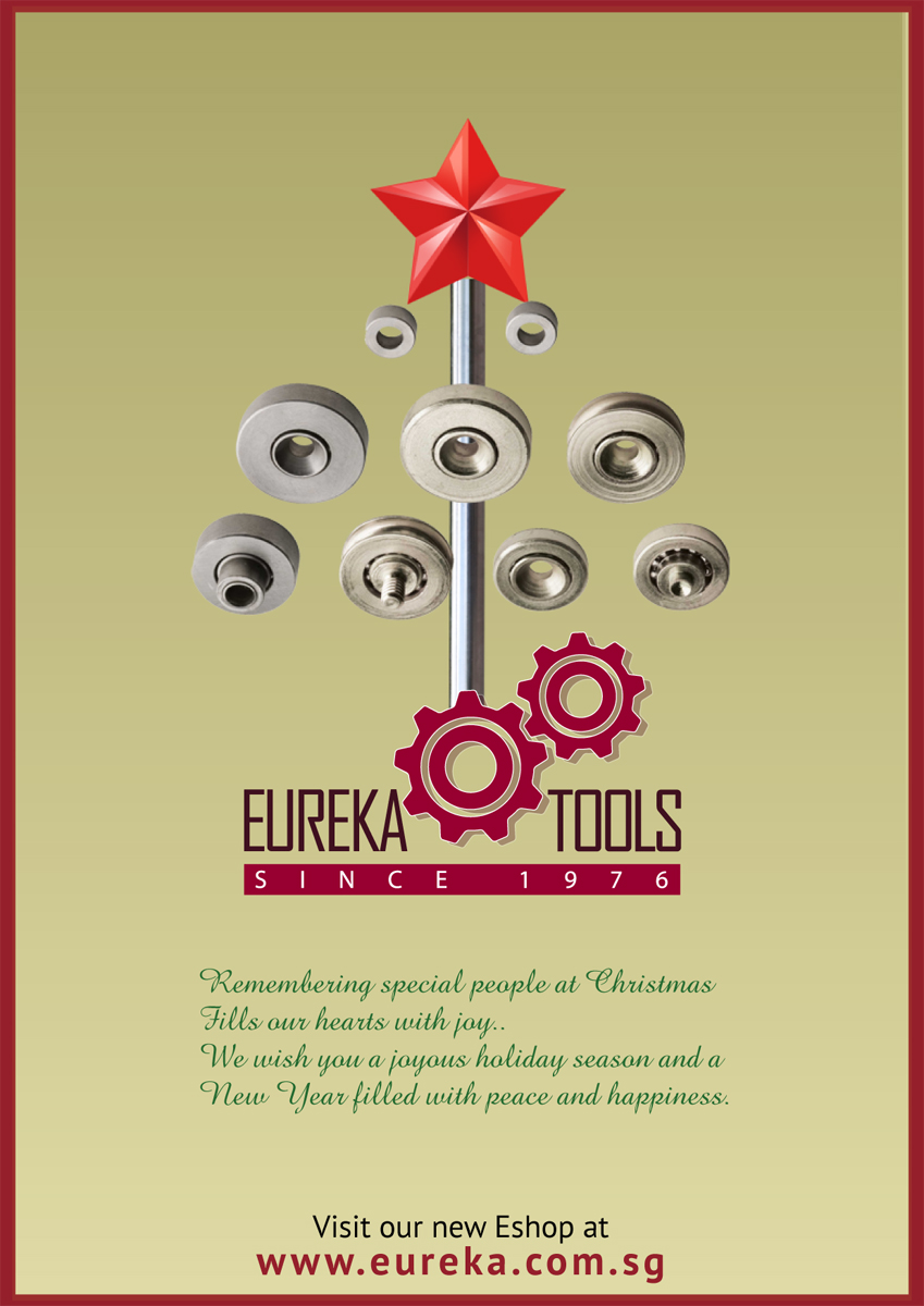 Diseño de Tarjeta de Felicitación por Venus L. Penaflor para Eureka Tools Pte Ltd | Diseño: #4861790