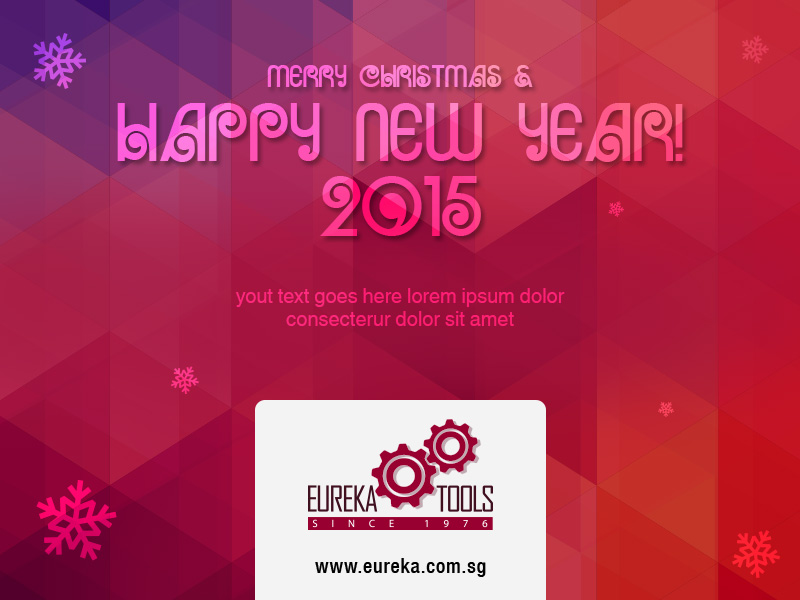 Greeting Card Design by leopardgraphics for Eureka Tools Pte Ltd | Design #4764507