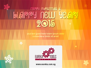 Greeting Card Design by leopardgraphics for Eureka Tools Pte Ltd | Design #4764530
