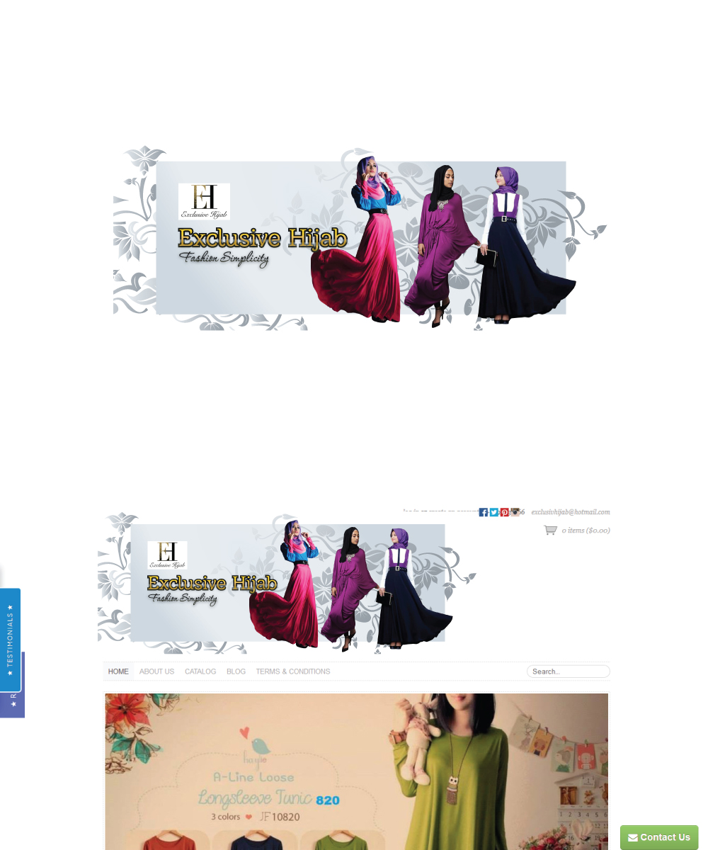Banner Ad Design by Intro Base for EXCLUSIVE HIJAB | Design #4707457