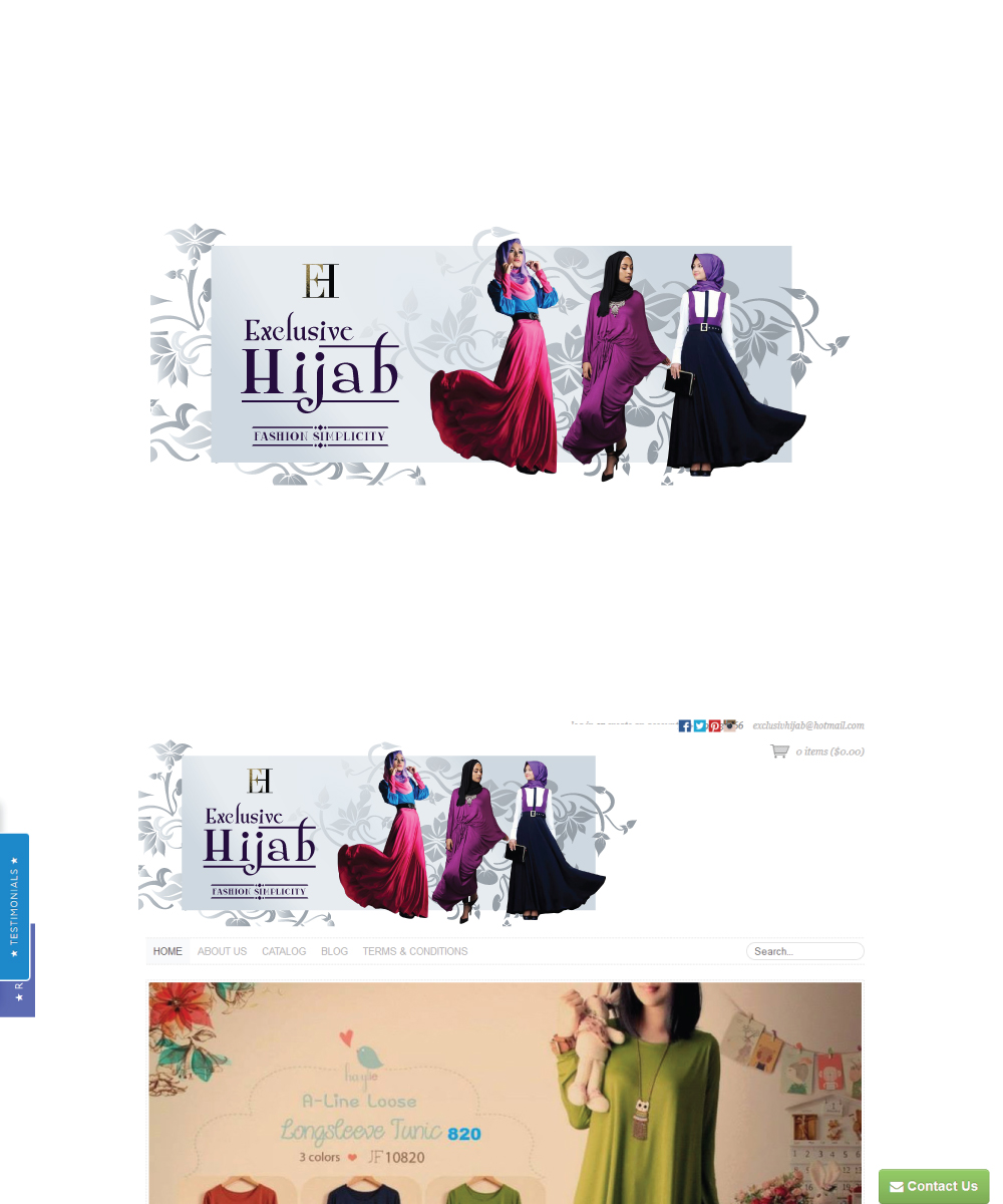Banner Ad Design by Intro Base for EXCLUSIVE HIJAB | Design #4717650