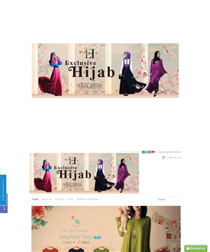 Banner Ad Design by Intro Base for EXCLUSIVE HIJAB | Design: #4717653