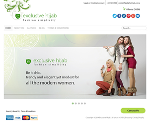 Banner Ad Design by uk for EXCLUSIVE HIJAB | Design: #4689322