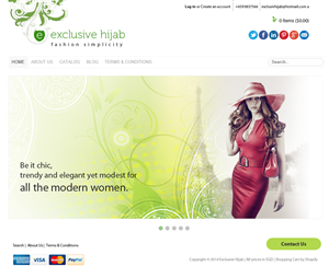 Banner Ad Design by uk for EXCLUSIVE HIJAB | Design: #4689328