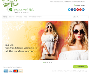 Banner Ad Design by uk for EXCLUSIVE HIJAB | Design: #4689332