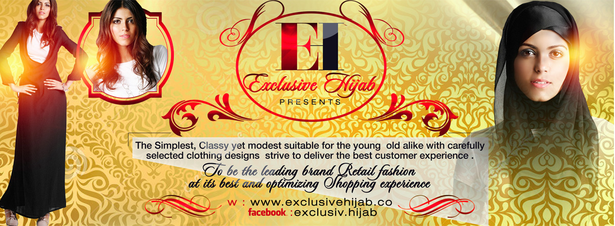 Banner Ad Design by nextconcept for EXCLUSIVE HIJAB | Design #4726177