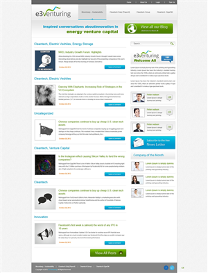 Wordpress Design by pb for this project | Design: #1334067