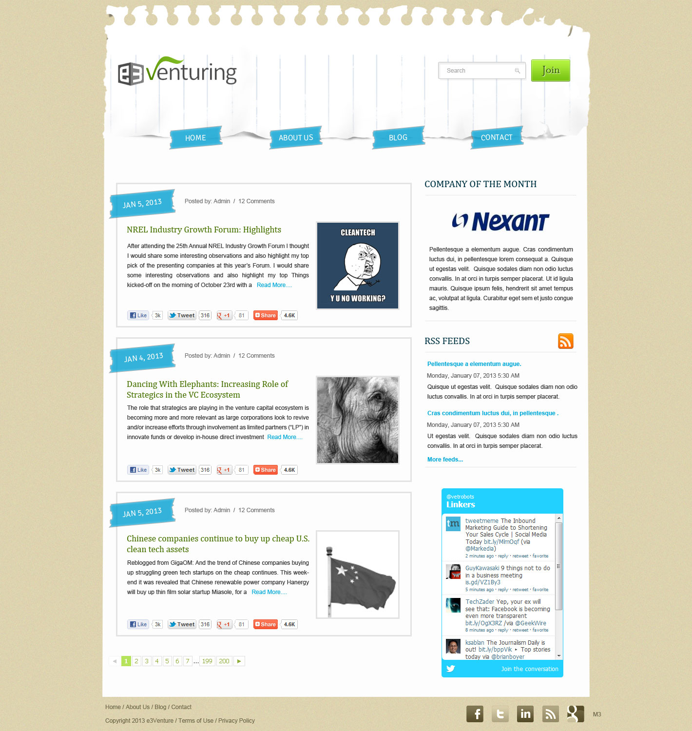 Wordpress Design by pb for this project | Design #1339464