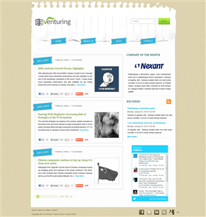 Wordpress Design by pb for this project | Design: #1339464
