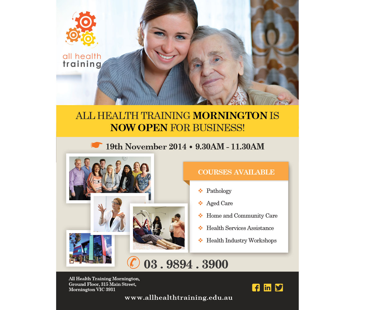 Flyer Design by eayeri for All Health Training | Design #4702409